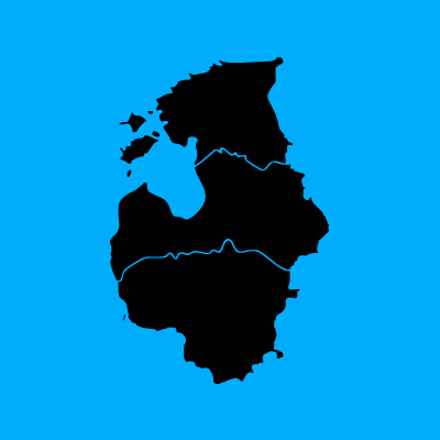 Map Baltic States